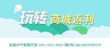 全返商城系统 消费全返商城系统定制开发